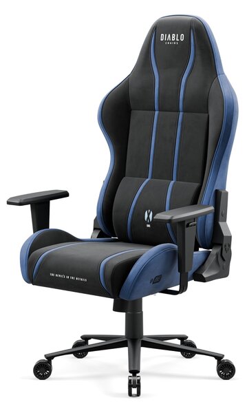 Látkové herné kreslo Diablo X-One 2.0 Night Blue, Normal Size