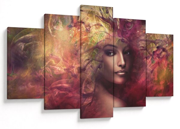 Obraz - Fantasy žena (150x105 cm)