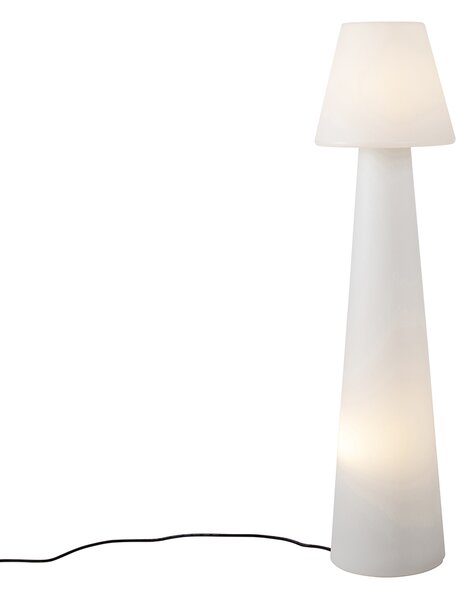 Inteligentná vonkajšia stojaca lampa biela vrátane LED A60 IP44 - Katrijn
