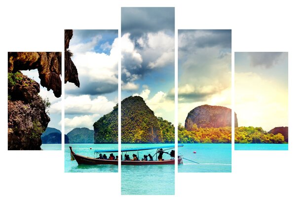 Obraz - Zátoka Phang Nga (150x105 cm)