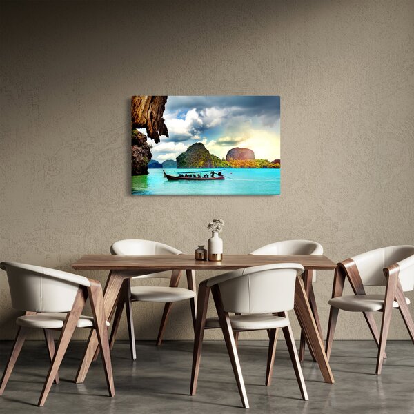 Obraz - Zátoka Phang Nga (90x60 cm)