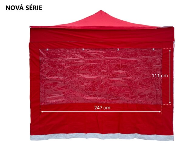 Nožnicový párty stan 3x3 m TENTino SMALL HEXAGON Farba opláštenia: 16A - MASKÁČOVÁ