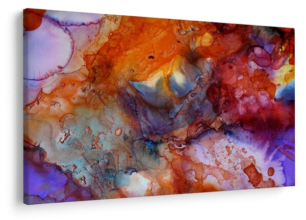 Obraz - Abstraktné atramentové umenie (90x60 cm)
