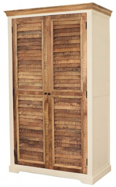 Skriňa Agni 120x200x60 z indický masív mango
