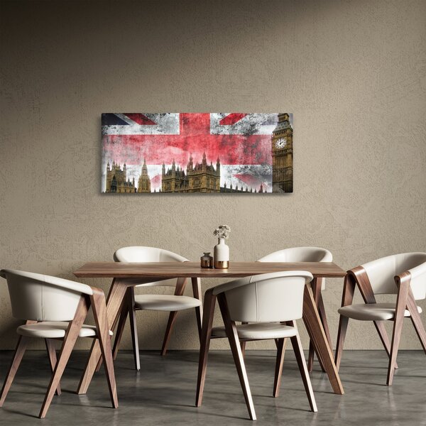Obraz - Londýn (120x50 cm)