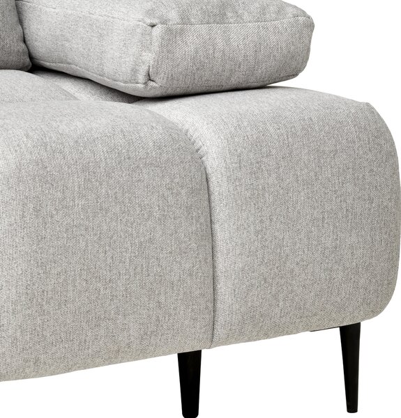 ROZKLADACIA POHOVKA, textil, sivá MID.YOU - Sedačky, Online Only