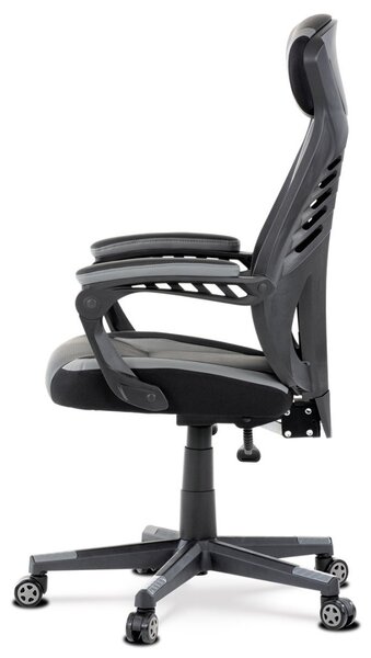 Autronic LUXUSNÉ HERNÉ KRESLO s dôrazom na ergonómiu sedenia