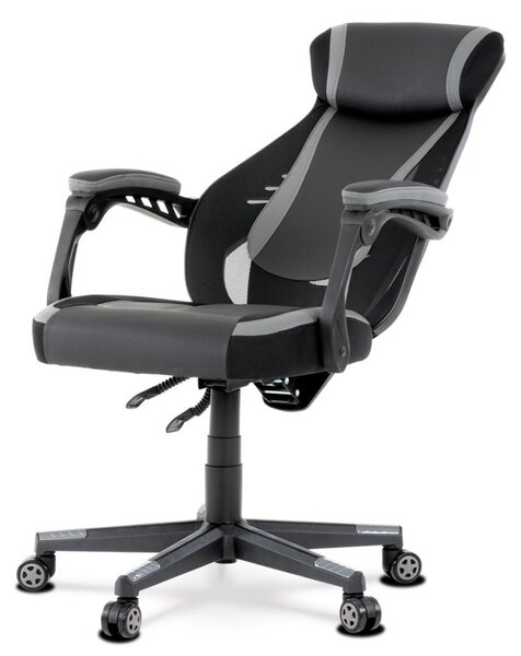 Autronic LUXUSNÉ HERNÉ KRESLO s dôrazom na ergonómiu sedenia