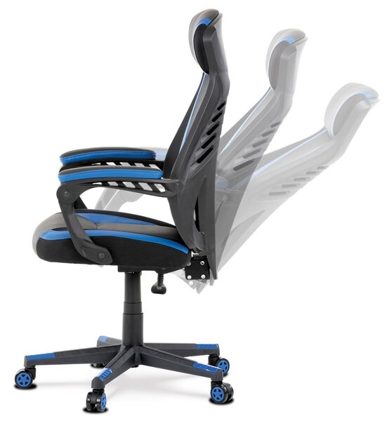 Autronic LUXUSNÉ HERNÉ KRESLO s dôrazom na ergonómiu sedenia