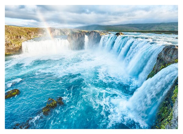 Obraz - Vodopád Godafoss (70x50 cm)