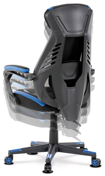 Autronic LUXUSNÉ HERNÉ KRESLO s dôrazom na ergonómiu sedenia
