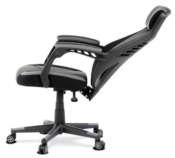 Autronic LUXUSNÉ HERNÉ KRESLO s dôrazom na ergonómiu sedenia