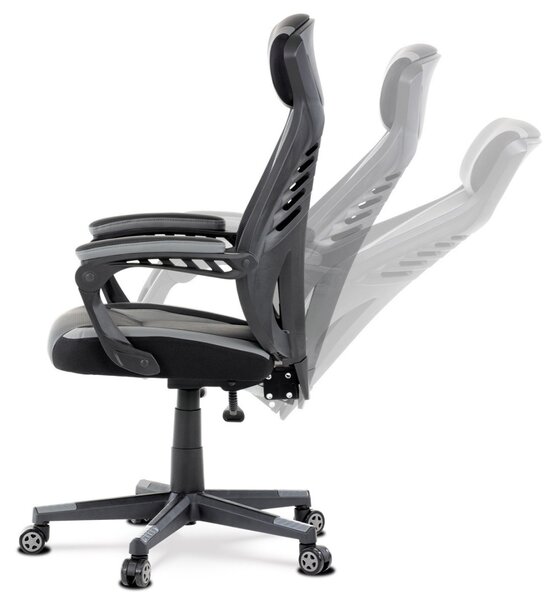 Autronic LUXUSNÉ HERNÉ KRESLO s dôrazom na ergonómiu sedenia