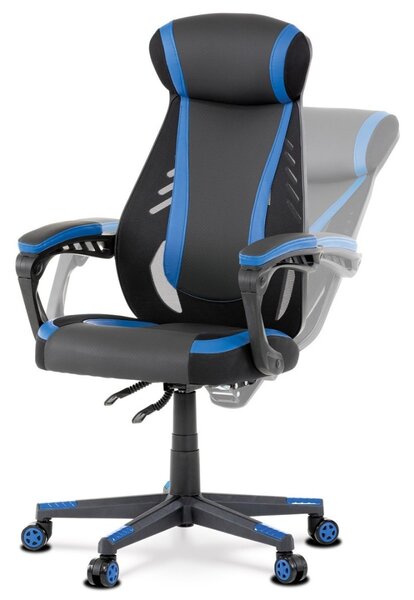 Autronic LUXUSNÉ HERNÉ KRESLO s dôrazom na ergonómiu sedenia