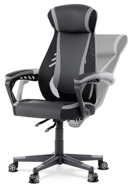 Autronic LUXUSNÉ HERNÉ KRESLO s dôrazom na ergonómiu sedenia