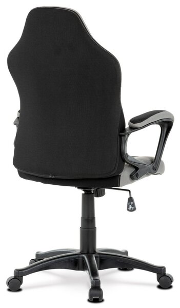 Autronic KANCELÁRSKA A HERNÁ STOLIČKA s decentným ružovým detailom - 60 x 105-115 x 60 cm