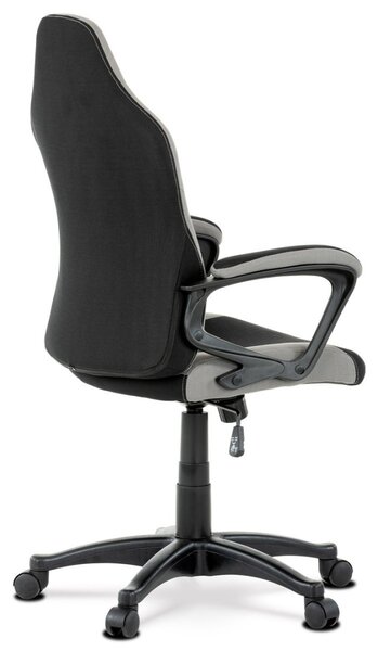 Autronic KANCELÁRSKA A HERNÁ STOLIČKA s decentným ružovým detailom - 60 x 105-115 x 60 cm
