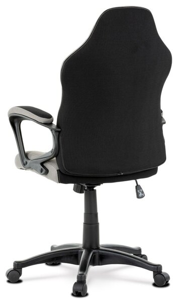 Autronic KANCELÁRSKA A HERNÁ STOLIČKA s decentným ružovým detailom - 60 x 105-115 x 60 cm