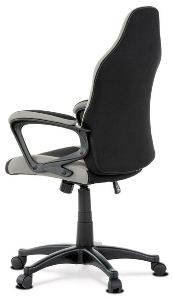 Autronic KANCELÁRSKA A HERNÁ STOLIČKA s decentným ružovým detailom - 60 x 105-115 x 60 cm