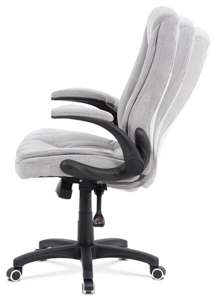 Autronic Pohodlná KANCELÁRSKA STOLIČKA - šedá - 70 x 104-114 x 68 cm