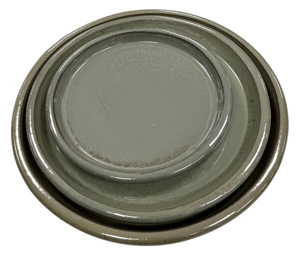 Podmiska pod kvetináč - Khaki 20 cm