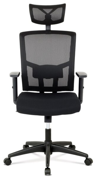 Autronic KANCELÁRSKA STOLIČKA - čierna - 60 x 114-124 x 58 cm