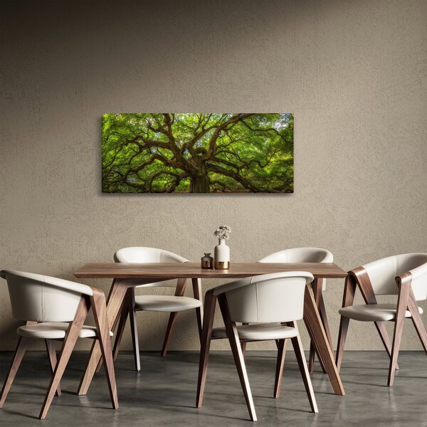 Obraz - Zelený strom (120x50 cm)