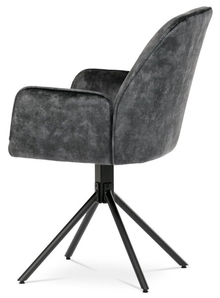 Autronic JEDÁLENSKÁ A KONFERENČNÁ STOLIČKA - čierna - 59 x 90 x 65 cm