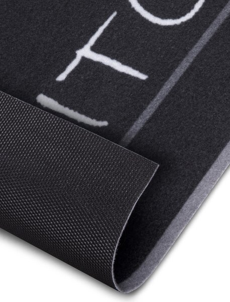 Hanse Home, Behúň Cook & Clean 105725 Black White, 50x150, šedá, kuchyňa