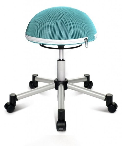 Topstar Topstar - aktívna stolička Sitness Halfball - svetlo modrá