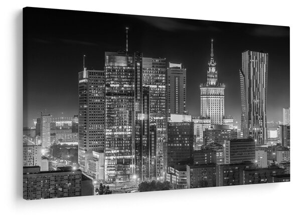Obraz - Čiernobiely New York (90x60 cm)