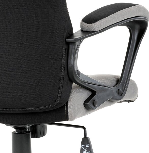 Autronic KANCELÁRSKA A HERNÁ STOLIČKA s decentným modrým detailom - 60 x 105-115 x 60 cm