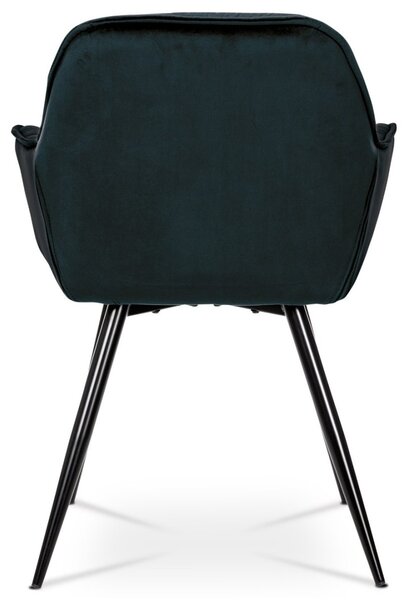 Autronic JEDÁLENSKÁ A KONFERENČNÁ STOLIČKA - čierna - 61 x 87 x 61 cm