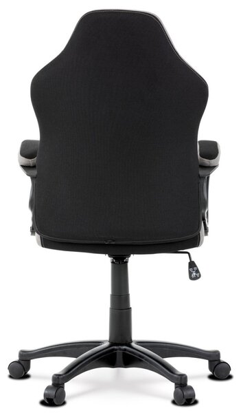 Autronic KANCELÁRSKA A HERNÁ STOLIČKA s decentným modrým detailom - 60 x 105-115 x 60 cm