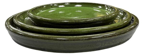 Podmiska pod kvetináč – Jemná Zelená 35 cm
