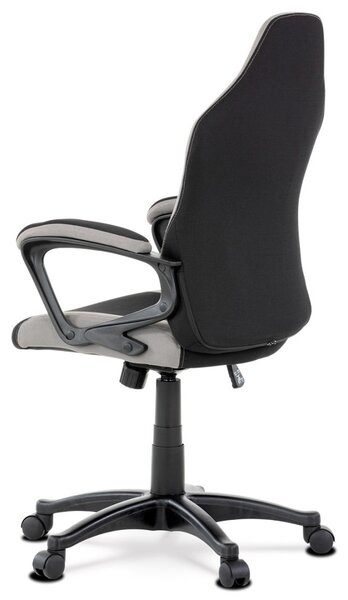 Autronic KANCELÁRSKA A HERNÁ STOLIČKA s decentným modrým detailom - 60 x 105-115 x 60 cm