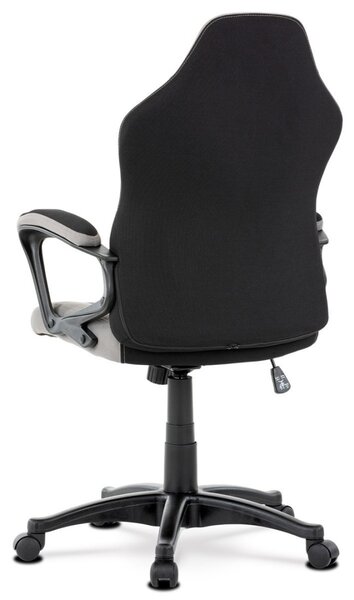 Autronic KANCELÁRSKA A HERNÁ STOLIČKA s decentným modrým detailom - 60 x 105-115 x 60 cm