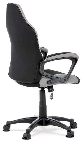 Autronic KANCELÁRSKA A HERNÁ STOLIČKA s decentným modrým detailom - 60 x 105-115 x 60 cm