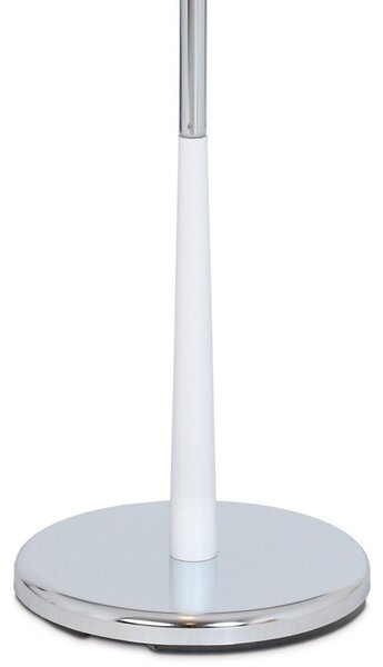 Autronic NEMÝ SLUHA - vešiak z masívu kaučukovníka a kovu - 118 cm - biely