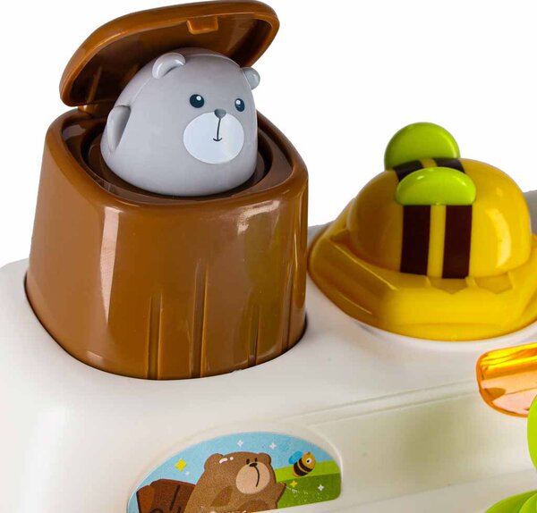 KIK Montessori interaktivní arkádová hra se zvířátky pro děti od 18 měsíců