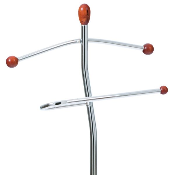 Autronic NEMÝ SLUHA - vešiak z masívu kaučukovníka a kovu - 118 cm