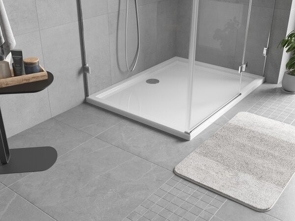 Mexen Flow obdĺžniková sprchová vanička slim 95 x 70 cm, biely lesk - 46R107095