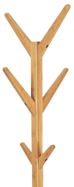 Autronic VEŠIAK - stojanový z bambusu - prírodný odtieň