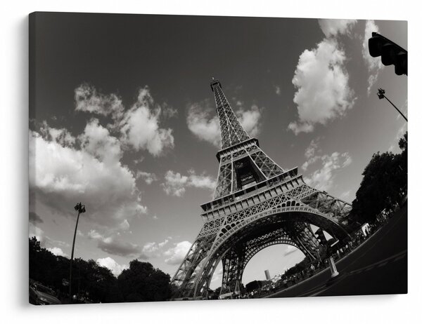Obraz - Eiffelova veža v Paríži (70x50 cm)