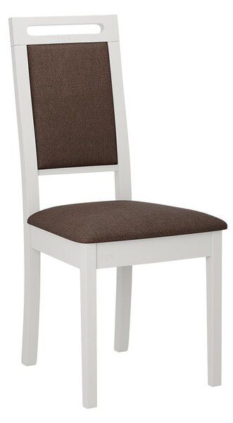 Mirjan24 Čalúnená jedálenská stolička Heven XV, Morenie: orech, Poťahové látky: Hygge D20 5903211291982