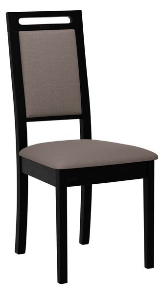Mirjan24 Čalúnená jedálenská stolička Heven XV, Morenie: orech, Poťahové látky: Hygge D20 5903211291982