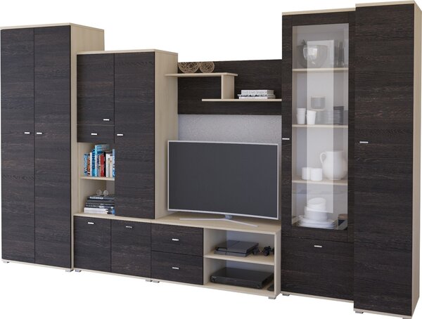 MAXMAX Obývacia stena ASH 370