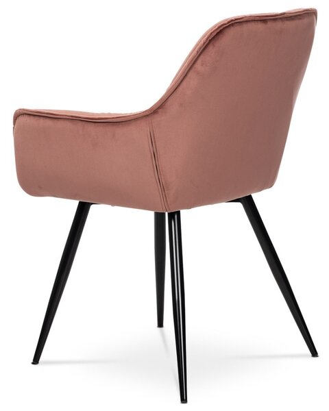 Autronic JEDÁLENSKÁ A KONFERENČNÁ STOLIČKA - ružová - 61 x 87 x 61 cm