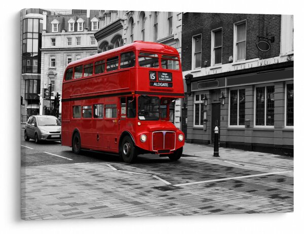Obraz -Londýn s autobusom (70x50 cm)
