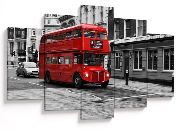 Obraz -Londýn s autobusom (150x105 cm)